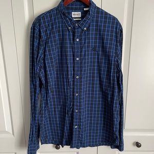 Mens large Timberland button down - Business or causal